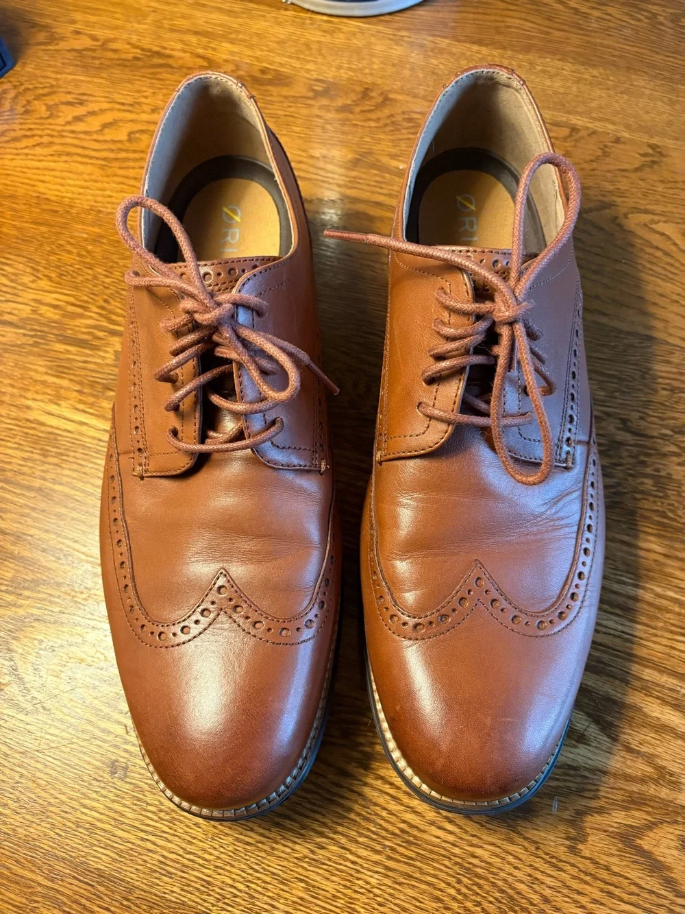 Men's Cole Haan Wingtip Oxfords - Classic Lace-Up Dress Shoes